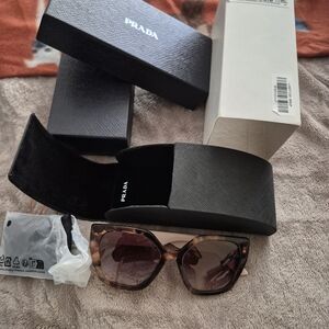 Prada Women's Brown Sunglasses